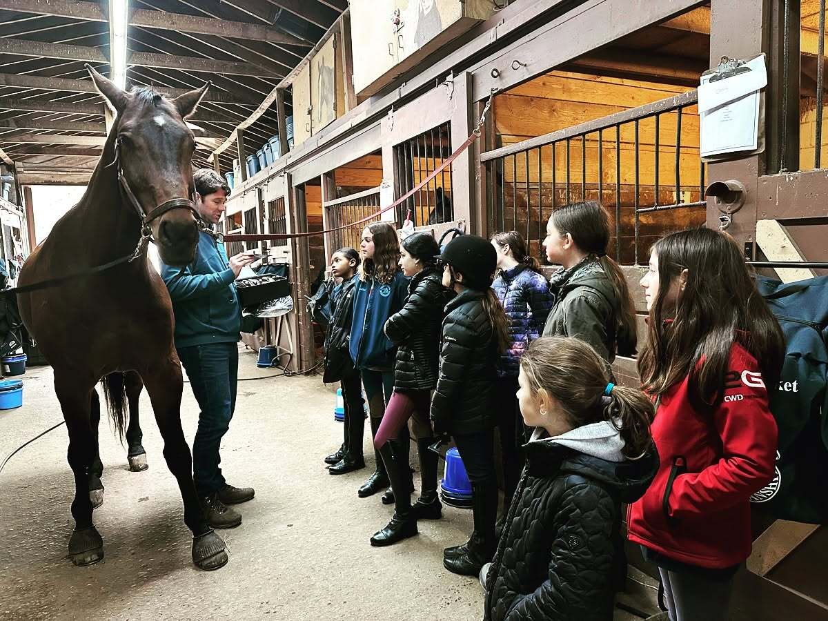 Students learn extensive horse management skills with Pony Club